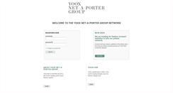 Desktop Screenshot of affiliation.yooxgroup.com