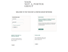 Tablet Screenshot of affiliation.yooxgroup.com